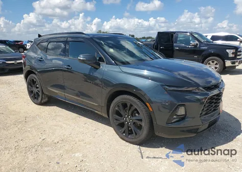 2019 Chevrolet Blazer Rs из США, поврежденный, VIN 3GNKBJRS7KS650895